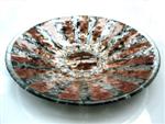 'Wheel' - Glass/Metal Bowl
