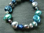 'Ocean Breeze' ~ Freshwater Pearl Bracelet