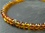 'Tess' ~ Citrine 14K Gold Filled Bracelet
