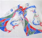 'Tree of Life' - Chiffon Silk Scarf